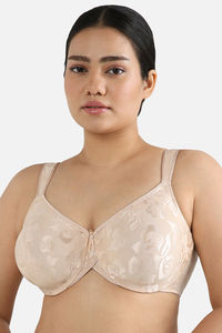 Wacoal Single Layered Wired Full Coverage Super Support Bra - Naturally Nude — thumbnail 2